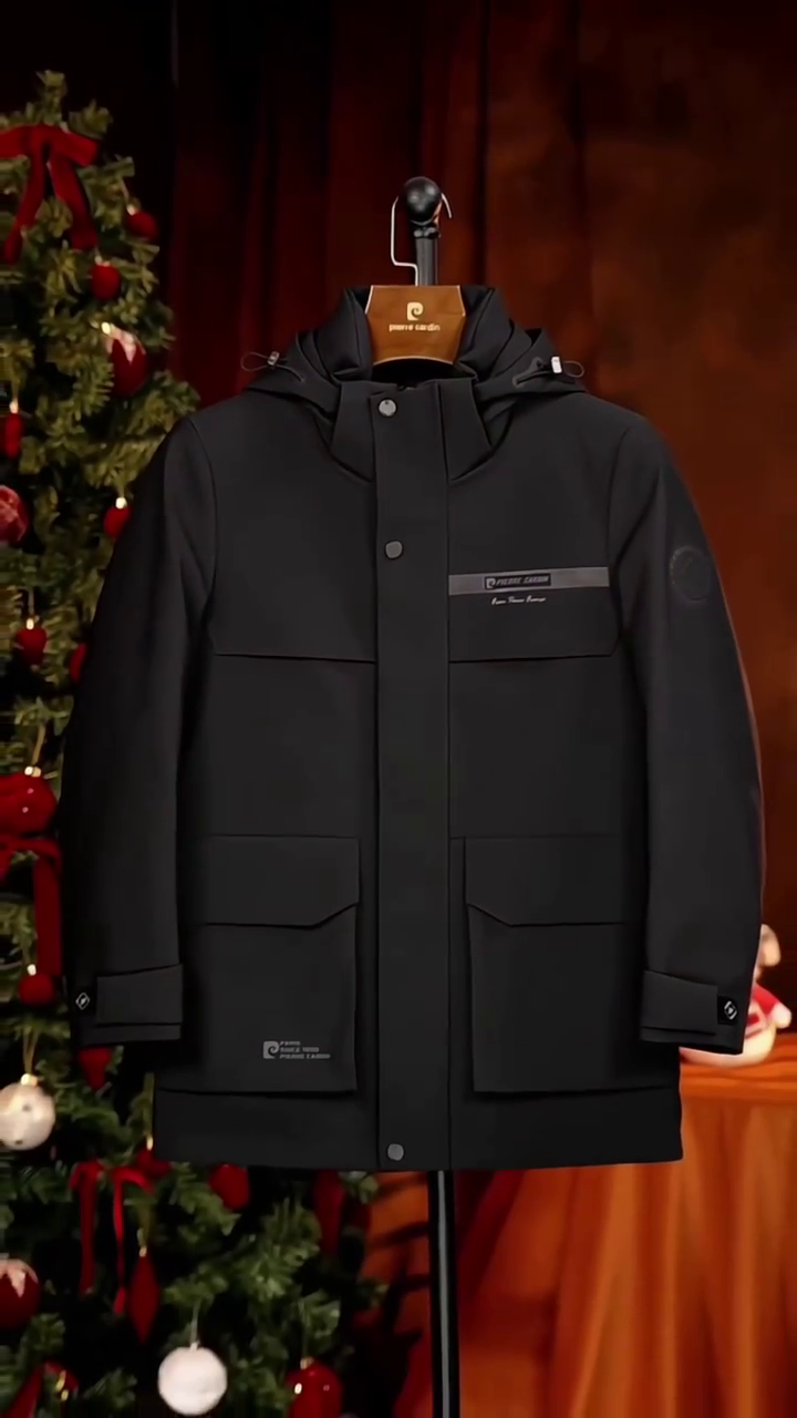 Men's Weatherproof Hooded Winter Jacket