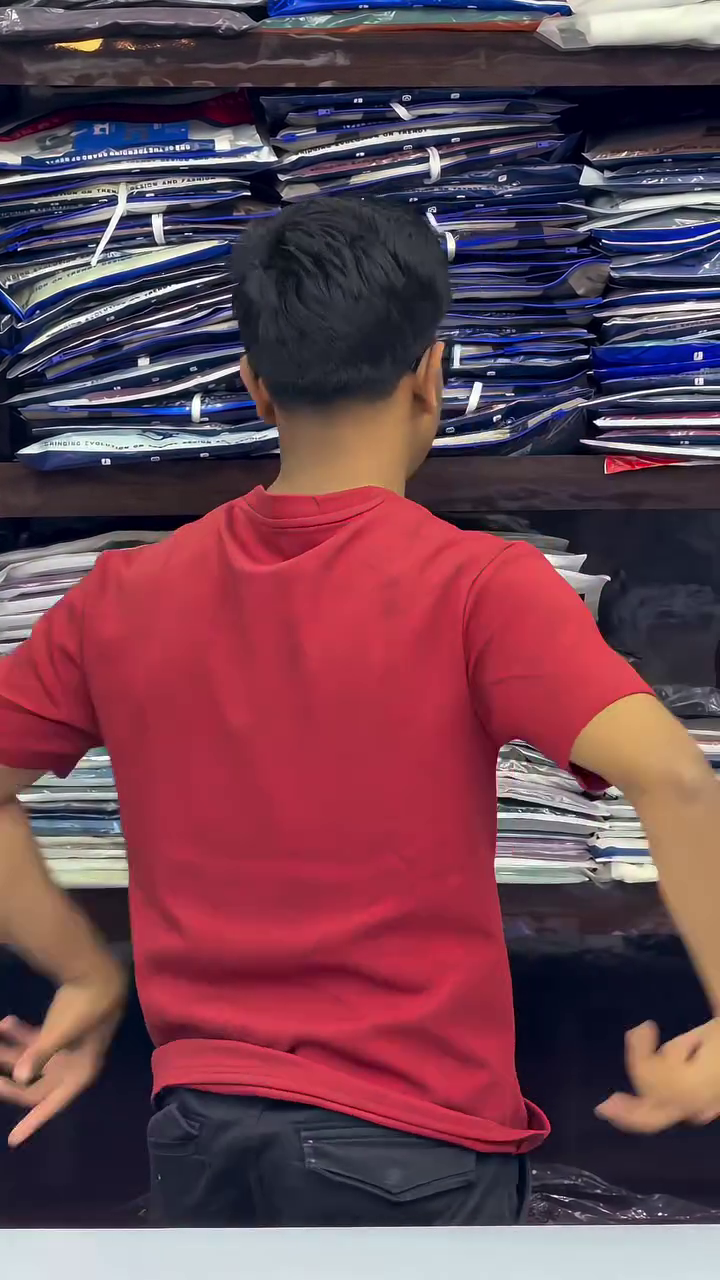 Dark Beige Tie Dye Print T-Shirt - Image 2