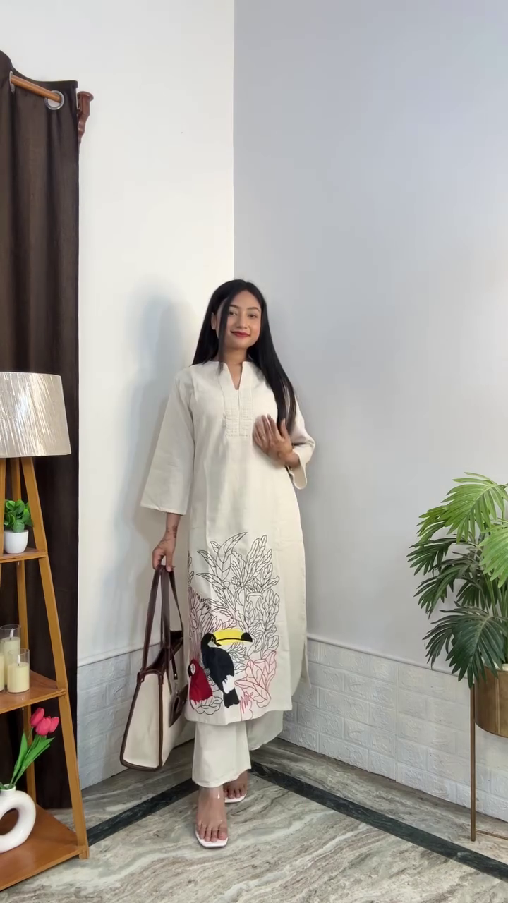 Women’s Cotton Kurta Set - Image 4