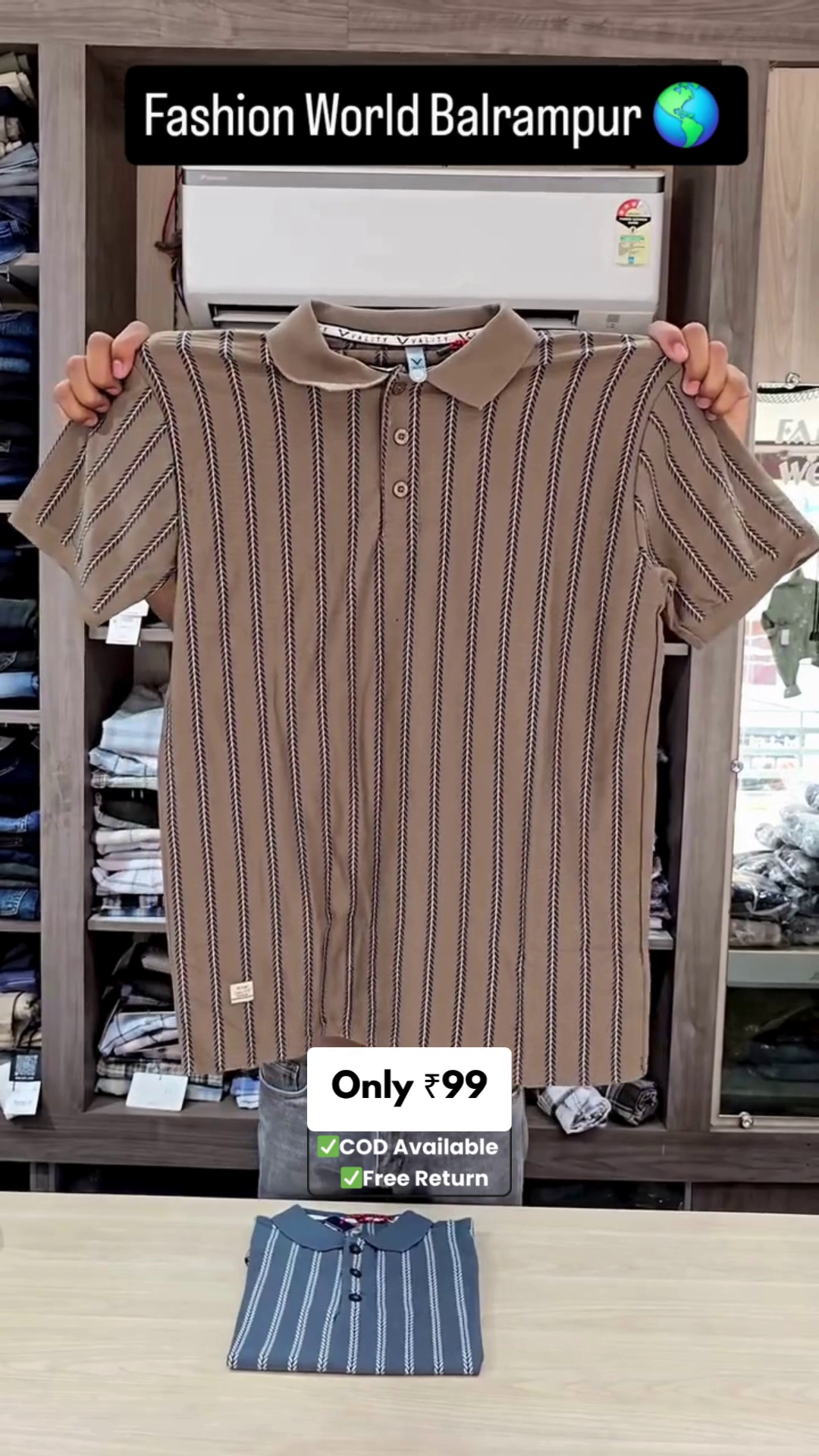Men’s Striped Linen Tshirts - Image 4