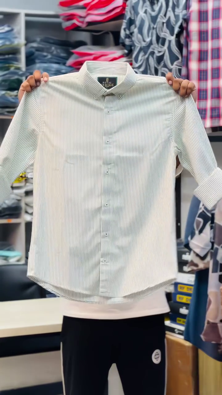 Men’s Full Sleeve Striped (Lineing) Shirts - Image 7