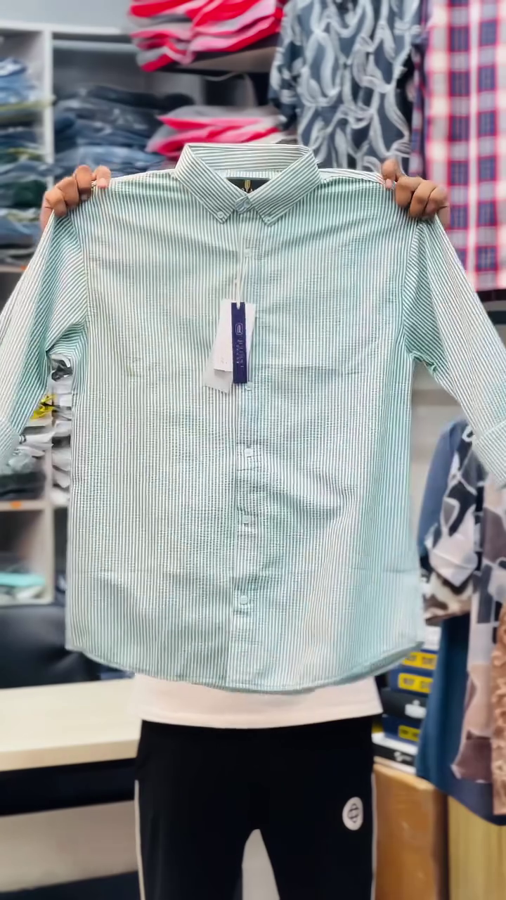 Men’s Full Sleeve Striped (Lineing) Shirts - Image 6