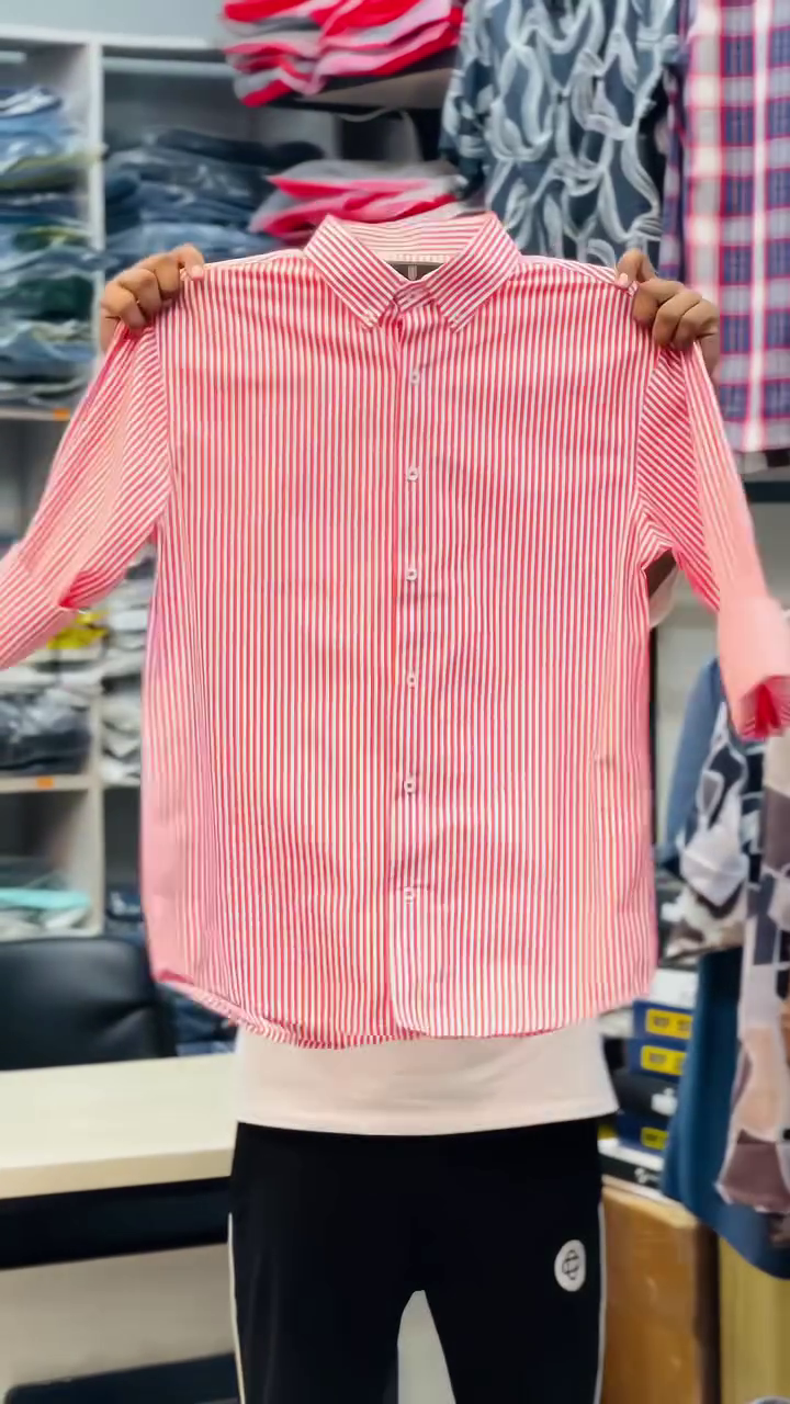 Men’s Full Sleeve Striped (Lineing) Shirts - Image 4