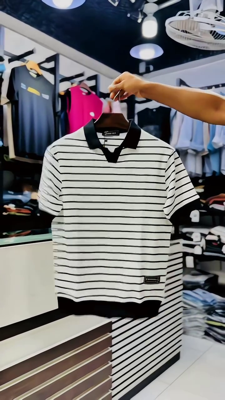 Men’s Half-Sleeve Collared T-Shirts: - Image 3