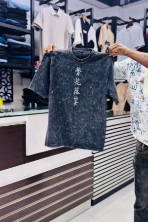 Men’s Grey Printed T-Shirt