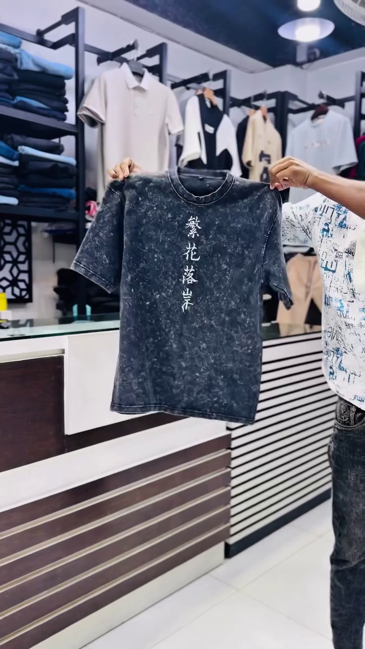 Men’s Grey Printed T-Shirt