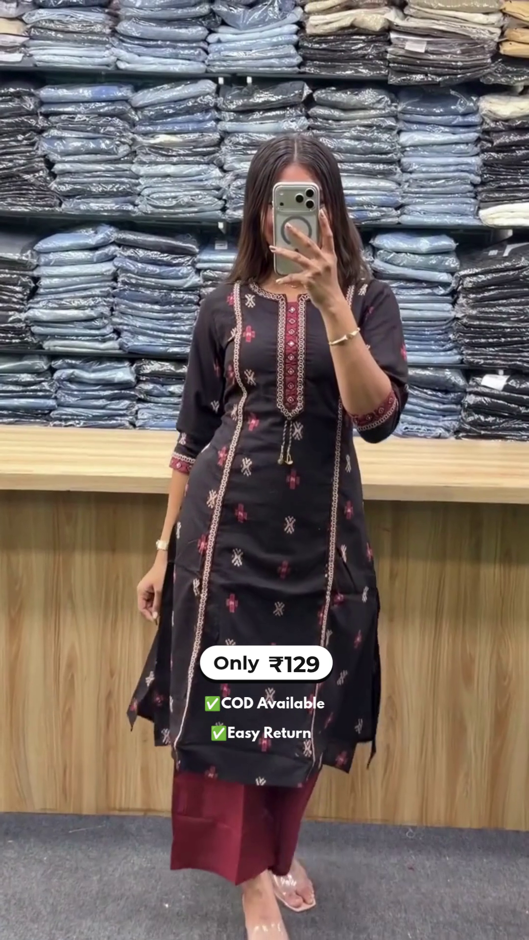 Women's Kurti with Palazzo Set - Image 6