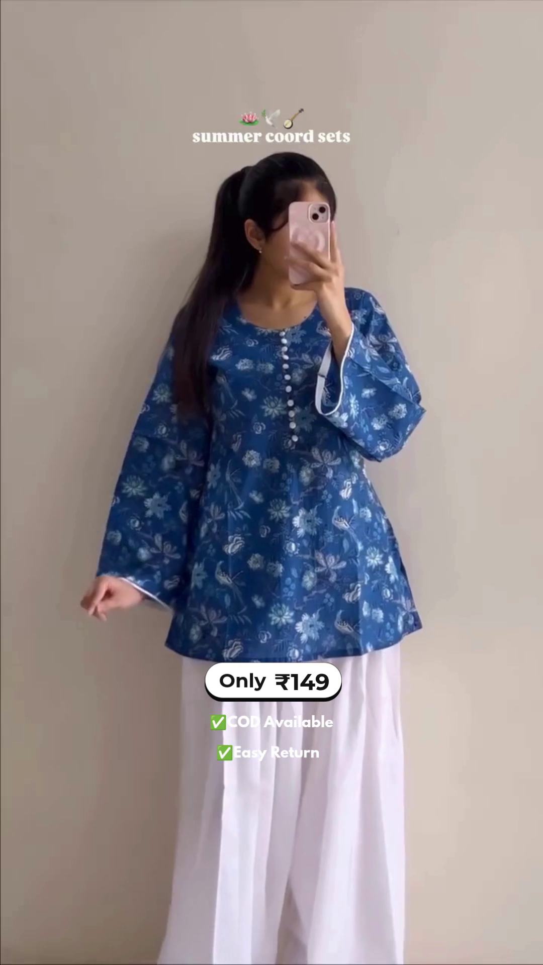 Women's Short Kurti with Palazzo Set - Image 5