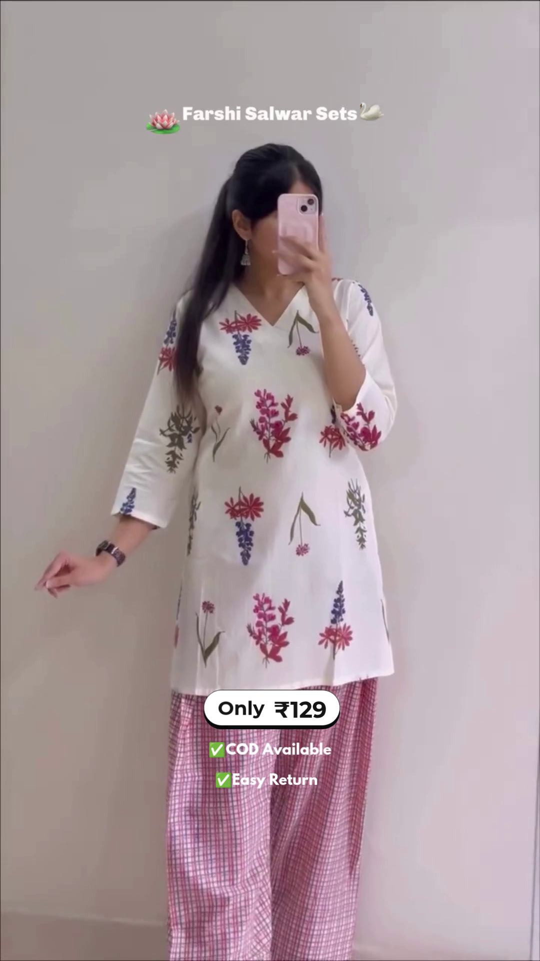 Elegant Women's Farshi Suit - Image 2