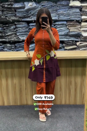 Stylish Women's Co-Ord Set with Designer Printed Work