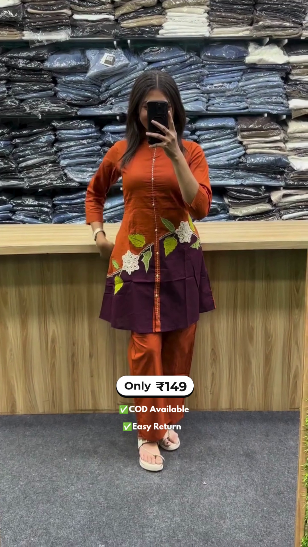 Stylish Women's Co-Ord Set with Designer Printed Work