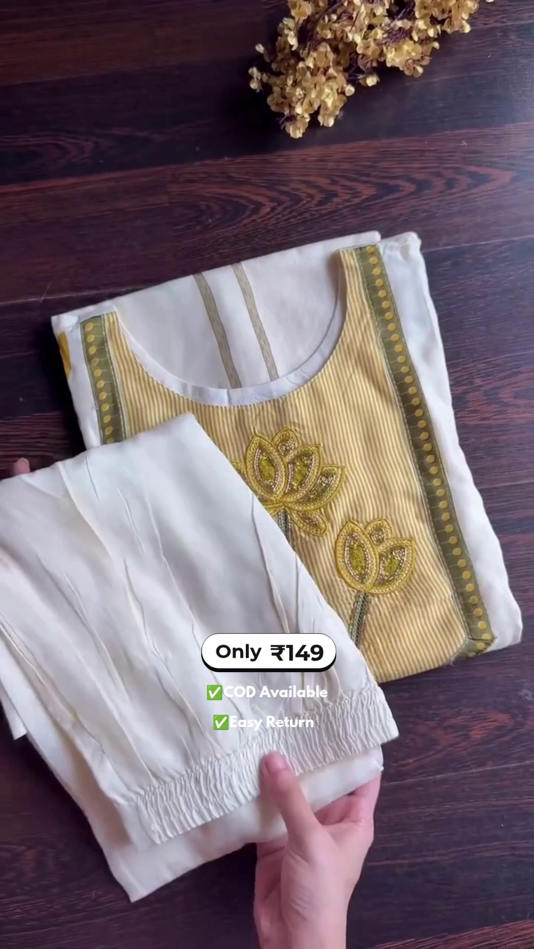 Elegant Women's Long Kurti with Designer Work