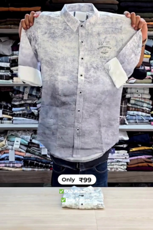 Men’s Printed Daily Wear Shirts