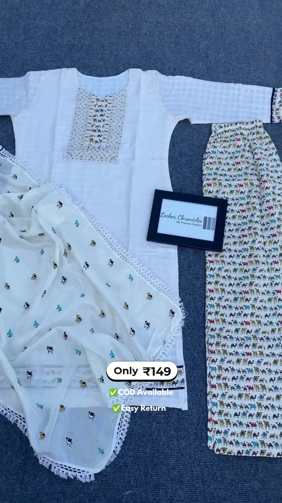 Stylish Women’s Printed Kurta Set - Image 3