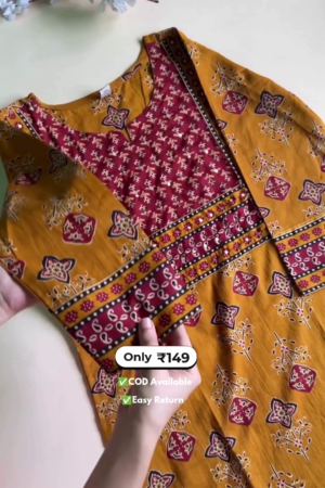 Elegant Women’s Cotton Kurta Sets