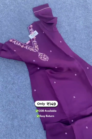 Women's Purple Suit Set