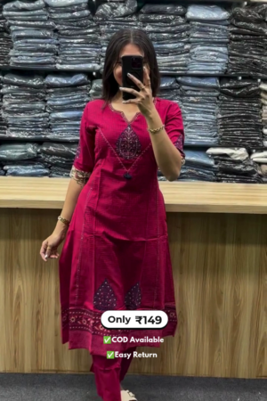 Women’s Kurta with Pant Set